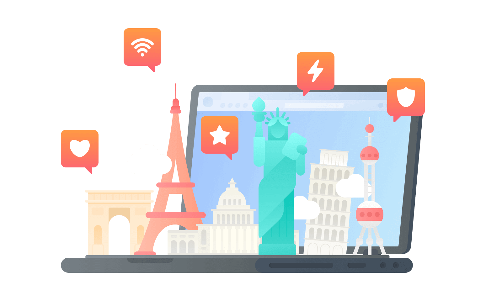 出国旅游 到中国香港旅游 - 大陆VPN